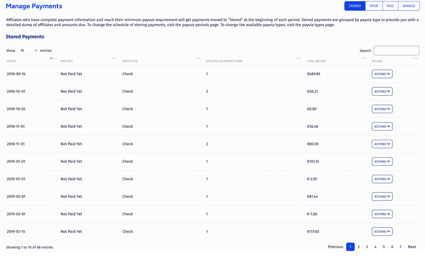payment tracking for publishers trackfinity